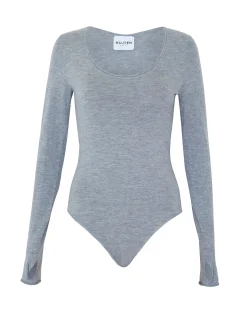 Body Femme Col U Manches Mitaines