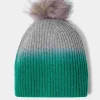 Bonnet Cachemire Pompon Tie And Dye