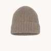 Bonnet Cachemire Uni Cotes Anglaises