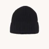 Bonnet Cachemire Uni Cotes Anglaises
