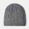 Bonnet Cachemire Uni Torsade
