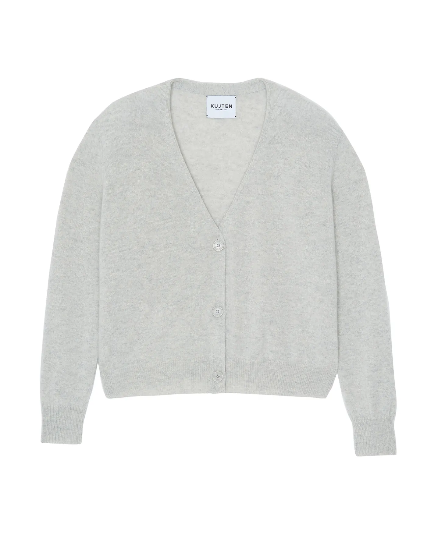 Cardigan Cachemire Femme Col V Court