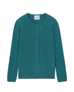 Cardigan Cachemire Femme Col Rond Basic