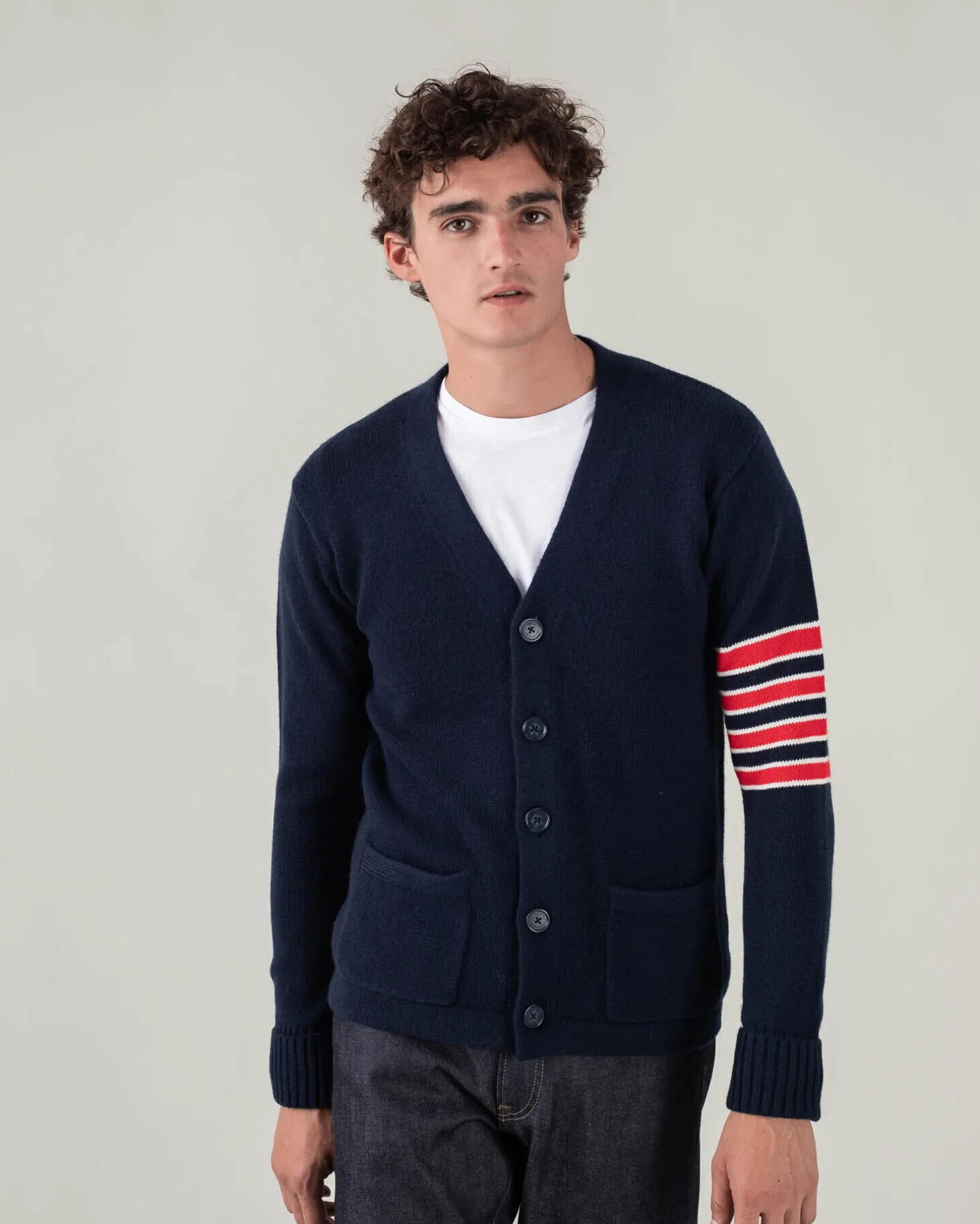 Cardigan Cachemire Manches Longues