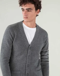 Cardigan Cachemire Manches Longues