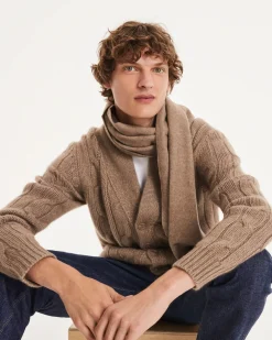 Cardigan Cachemire Mixte Col Chale