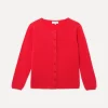 Cardigan Col Rond Manches Longues Basic