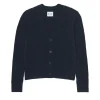 Cardigan Court Cachemire Torsade, 8 Fils
