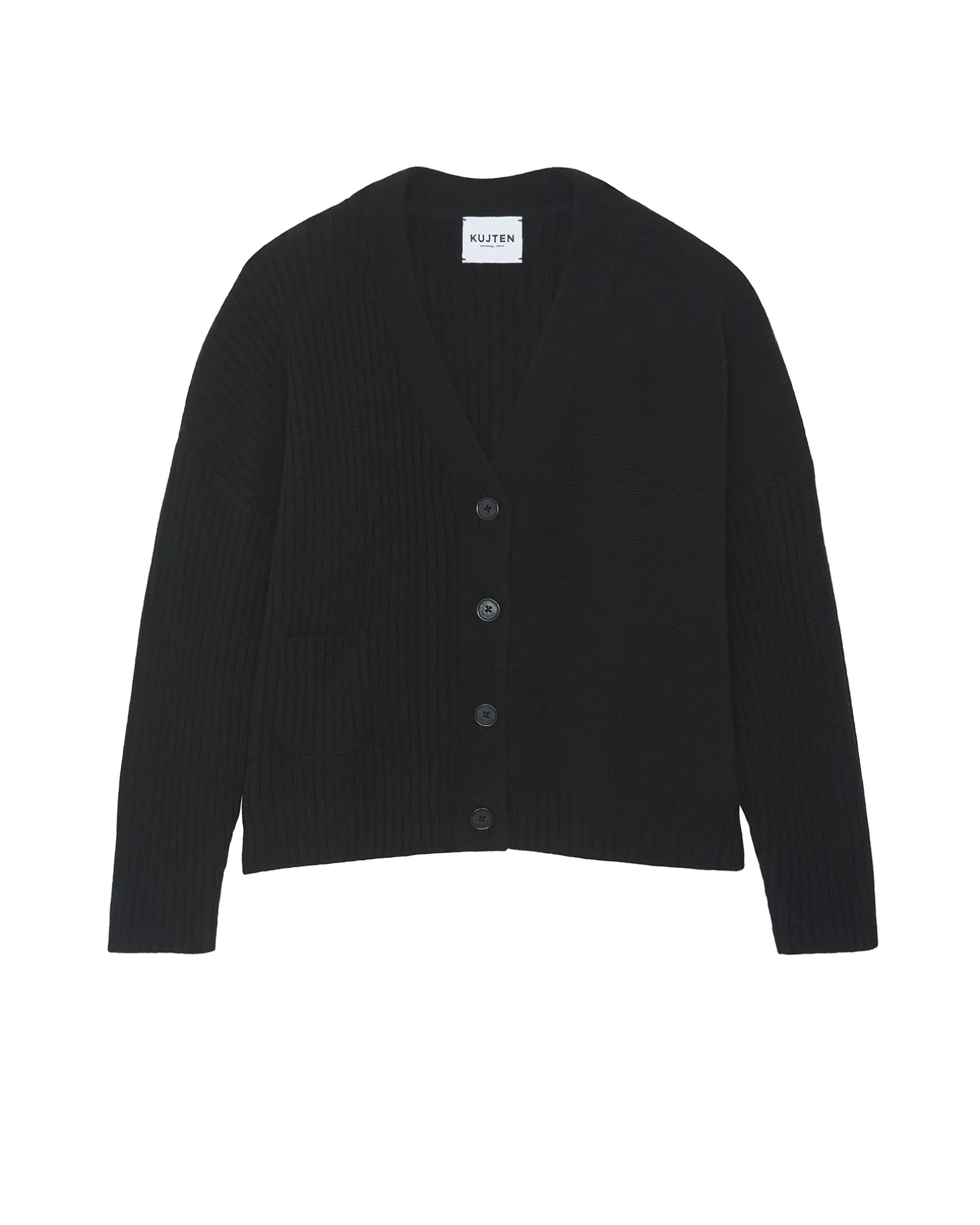 Cardigan Court Cachemire Femme