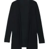 Cardigan Long Soie Et Cachemire Femme