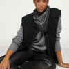 Doudoune Femme Sans Manches Cachemire