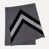 Echarpe Cachemire Motif Chevron