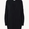Gilet Cachemire Col Chale Oversize