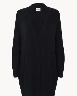 Gilet Cachemire Col Chale Oversize