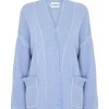Gilet Cachemire Longs Bords Franges