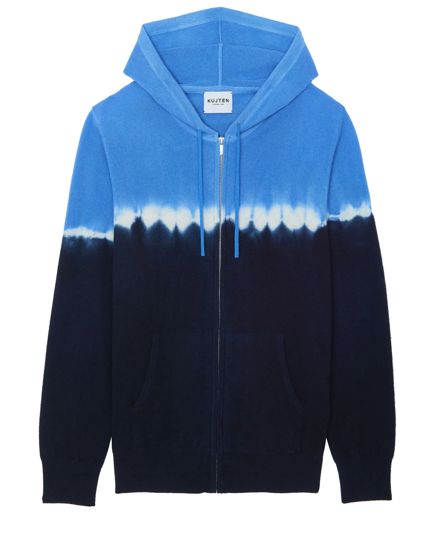 Gilet Capuche Zippe Manches Longues