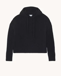 Hoodie Cachemire Torsade, 8 Fils