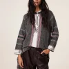 Hoodie Oversize Cachemire Jacquard, 6 Fils