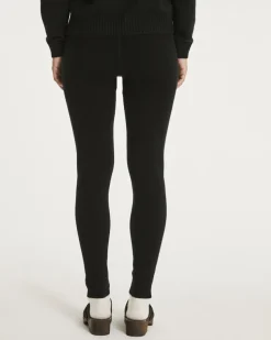 Legging Cachemire Couleur Unie