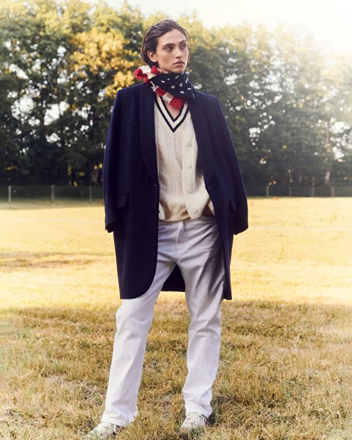 Manteau Col Chale Cachemire Tisse