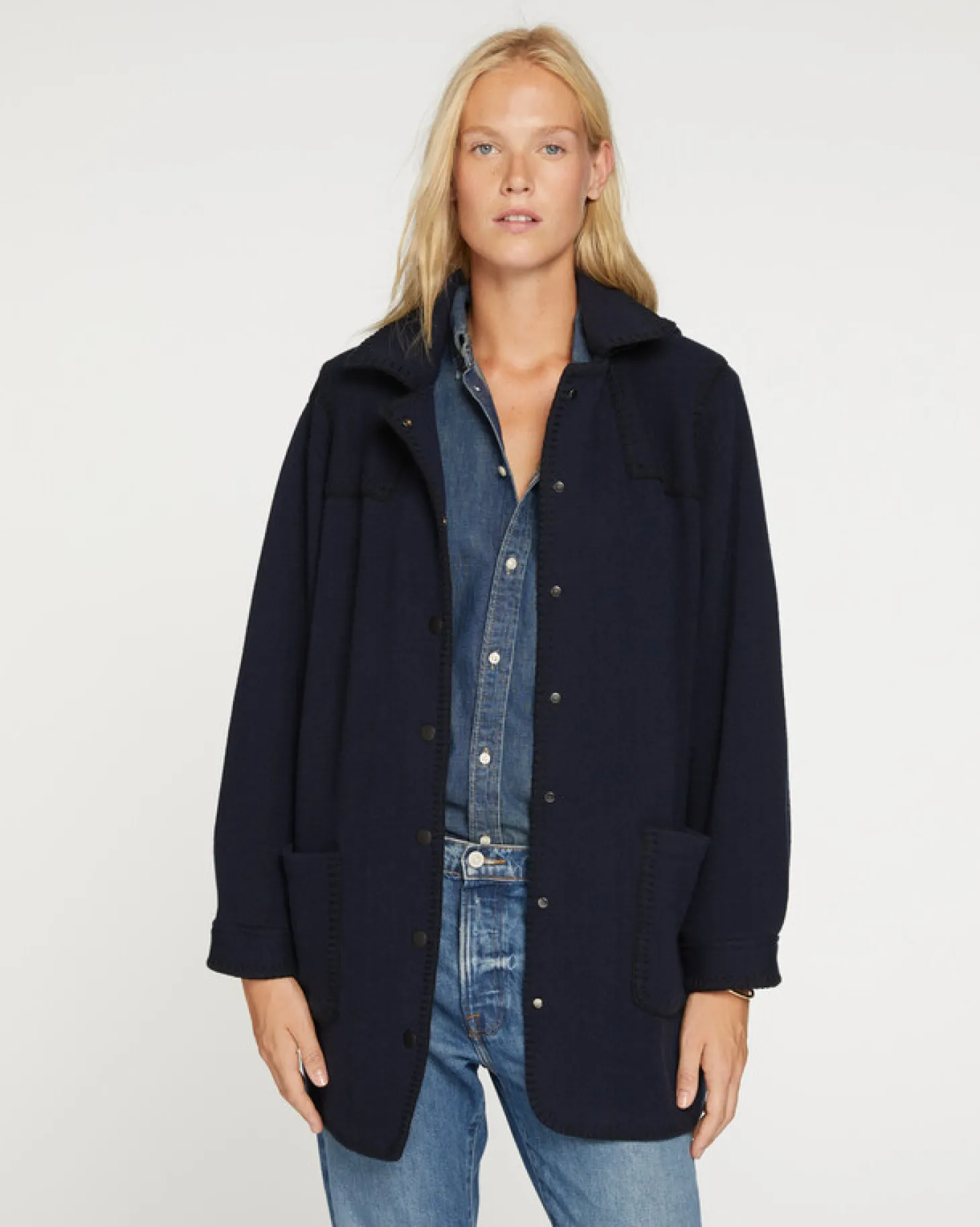 Manteau Dufflecoat Cachemire