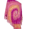 Poncho A Franges Cachemire
