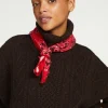 Poncho Cachemire Oversize Col Roule