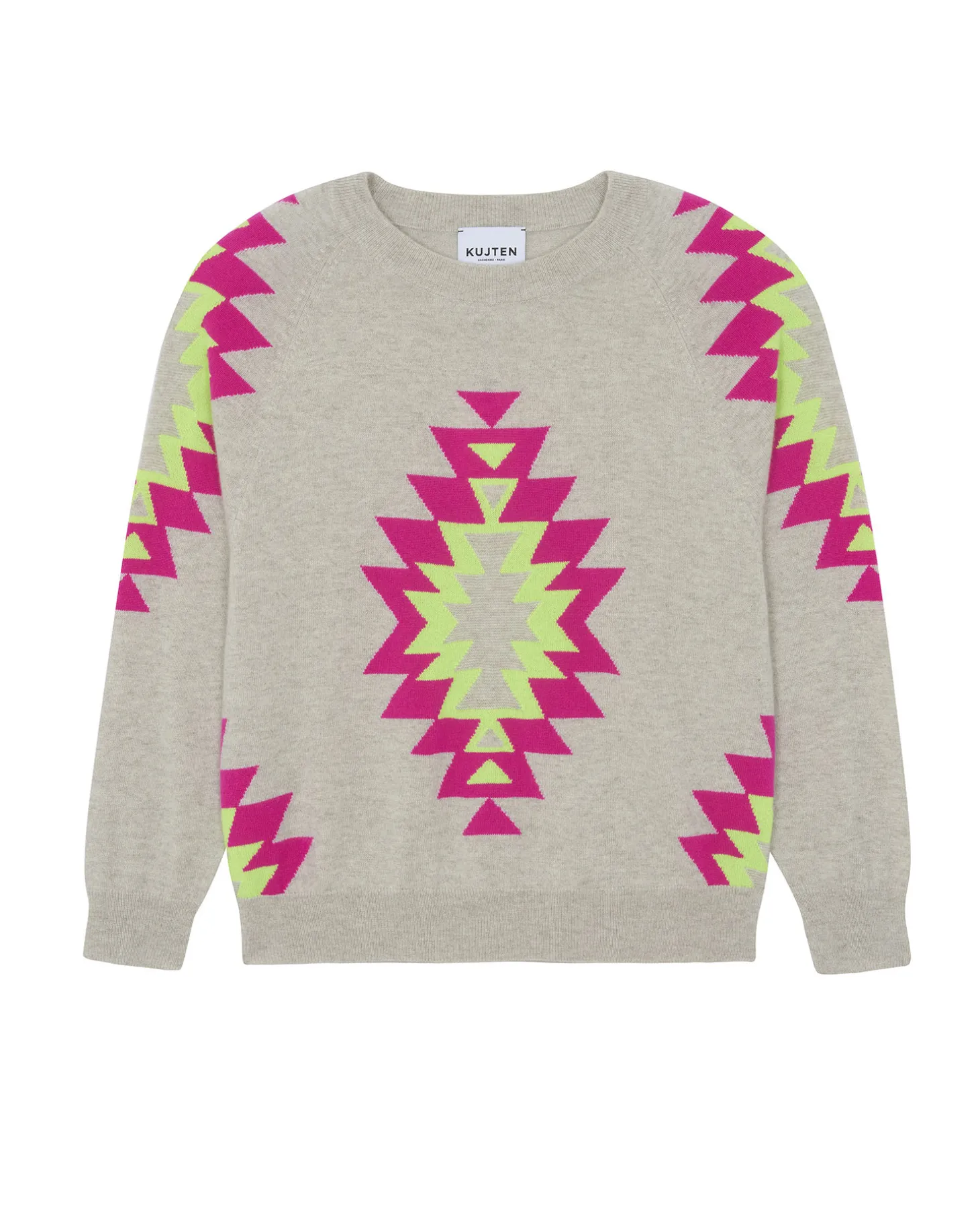 Pull Cachemire Col Rond, 2 Fils