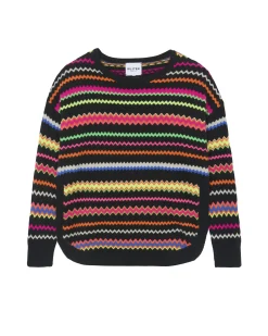 Pull Cachemire Col Rond, 2 Fils
