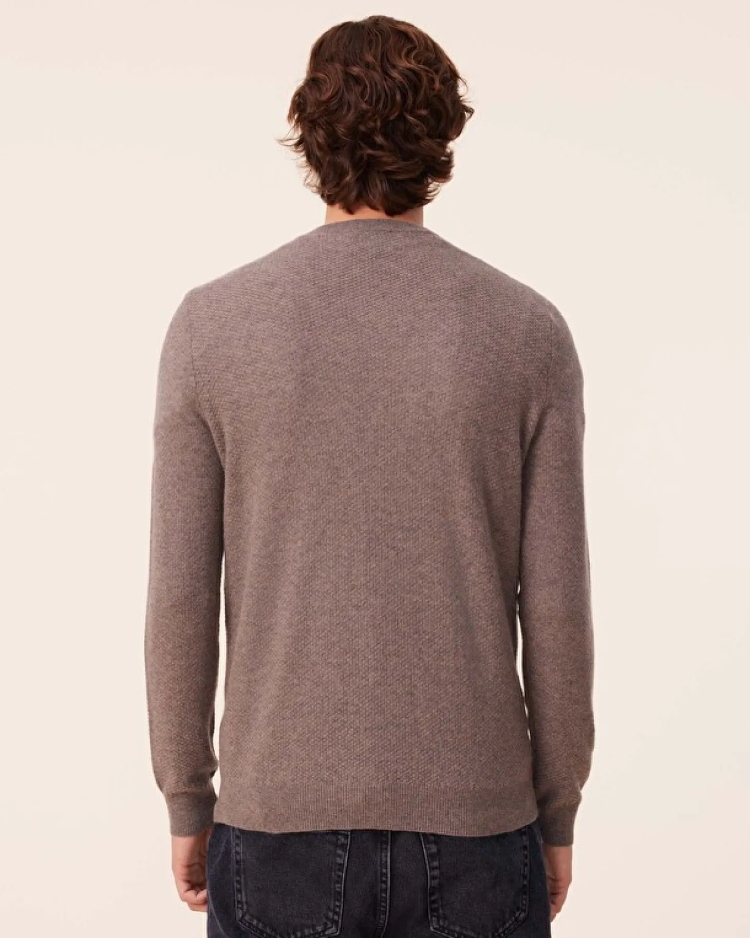 Pull Cachemire Col Rond, 2 Fils