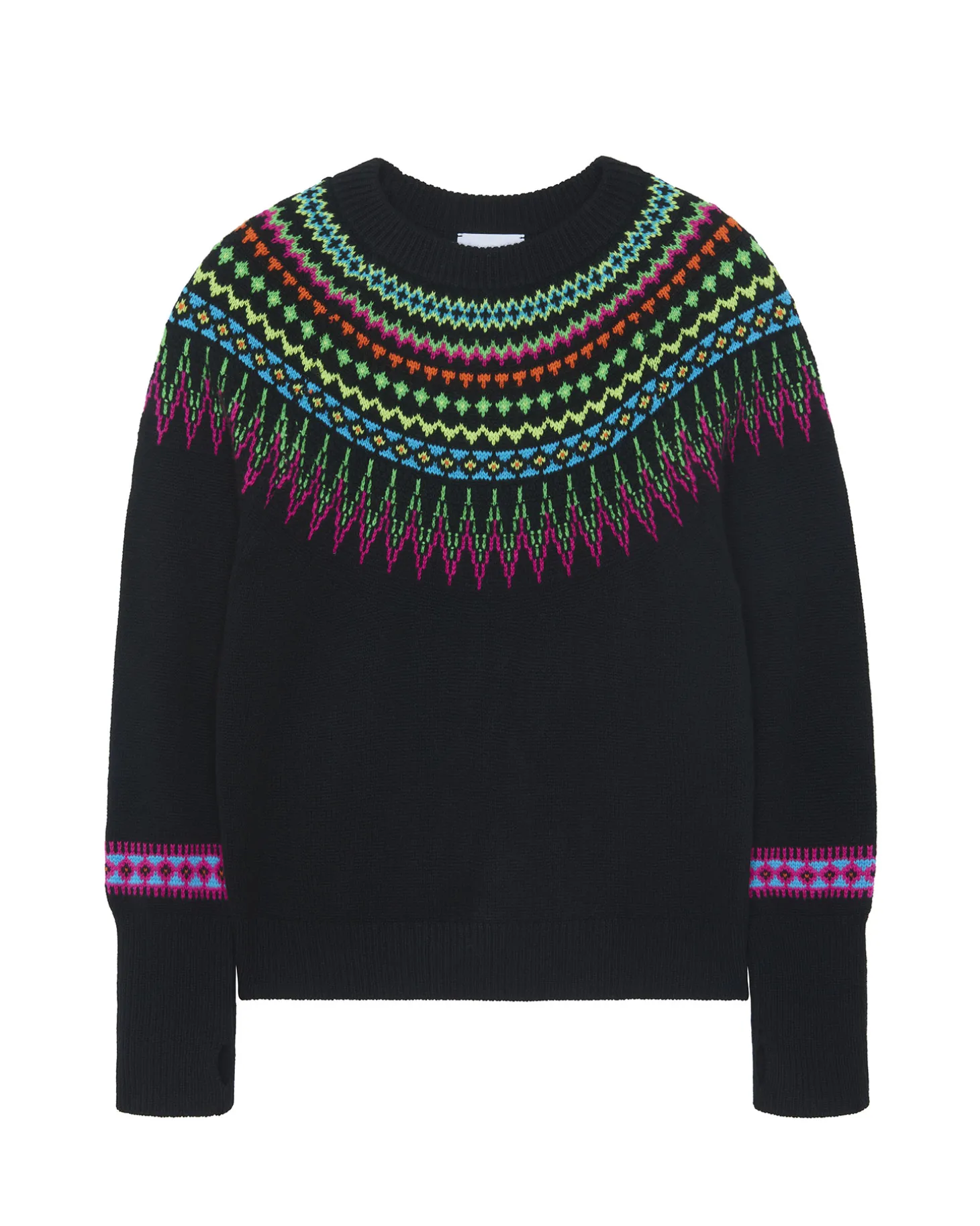 Pull Cachemire Col Rond Femme, 4 Fils