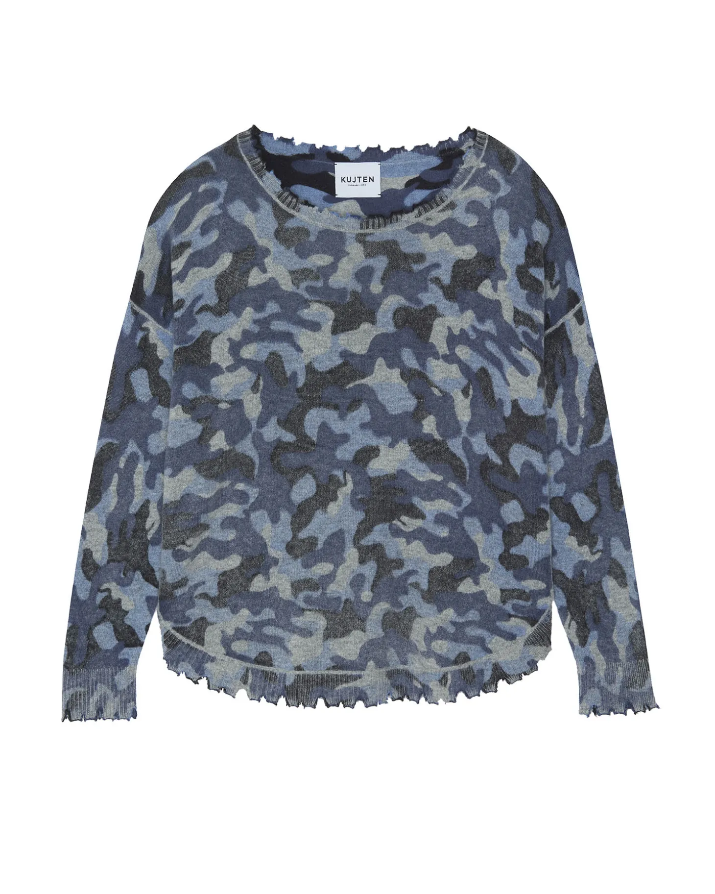 Pull Cachemire Col Rond Liquette