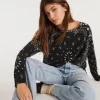 Pull Cachemire Col Rond Liquette, 2 Fils