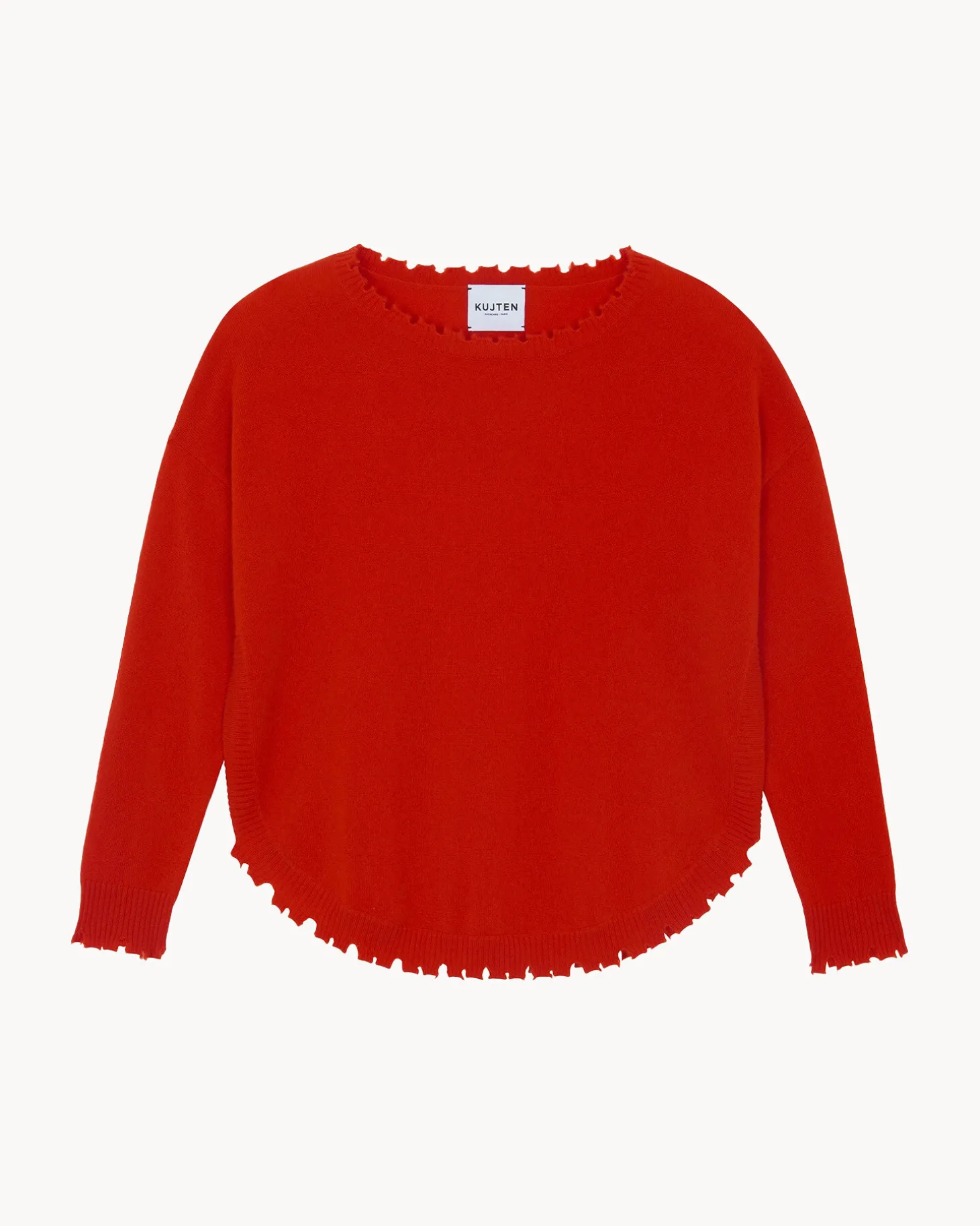 Pull Cachemire Col Rond Liquette, 2 Fils