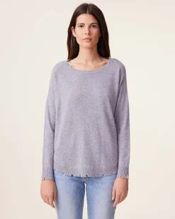 Pull Cachemire Col Rond Liquette, 2 Fils