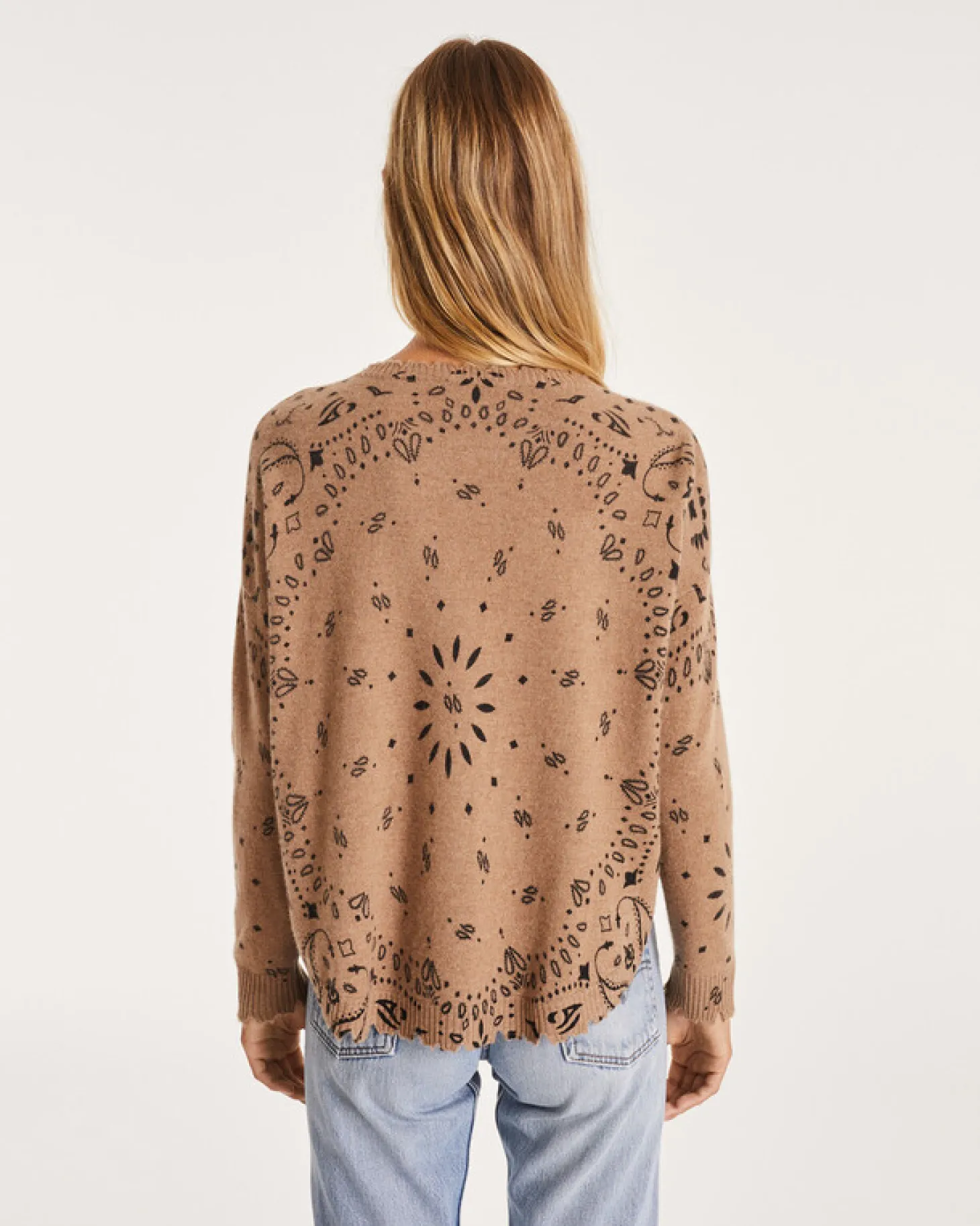 Pull Cachemire Col Rond Liquette