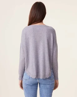 Pull Cachemire Col Rond Liquette, 2 Fils