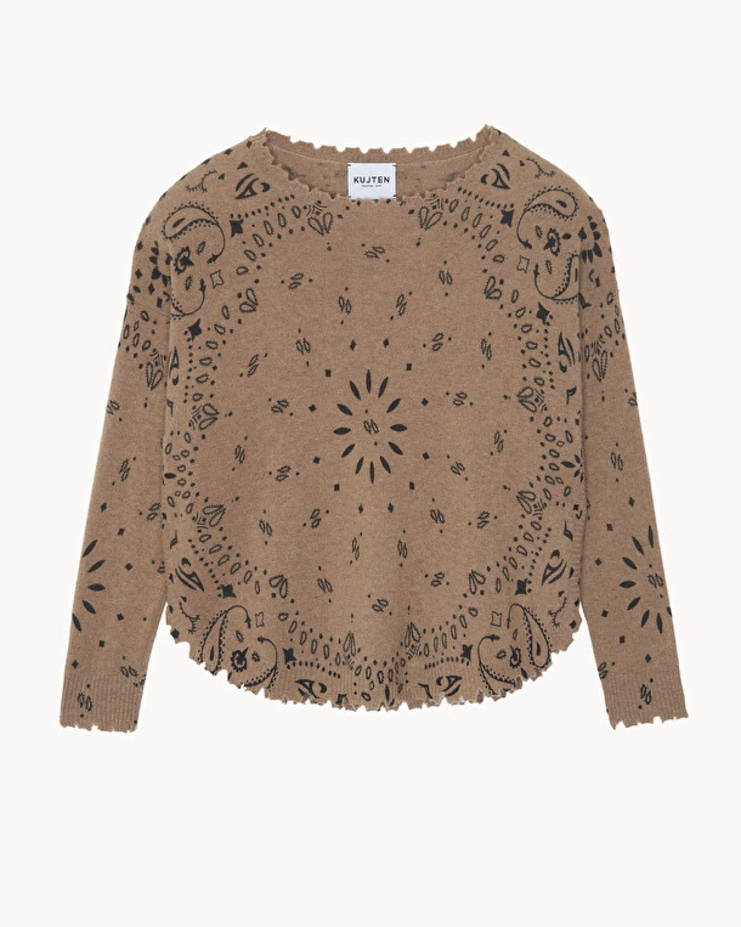 Pull Cachemire Col Rond Liquette