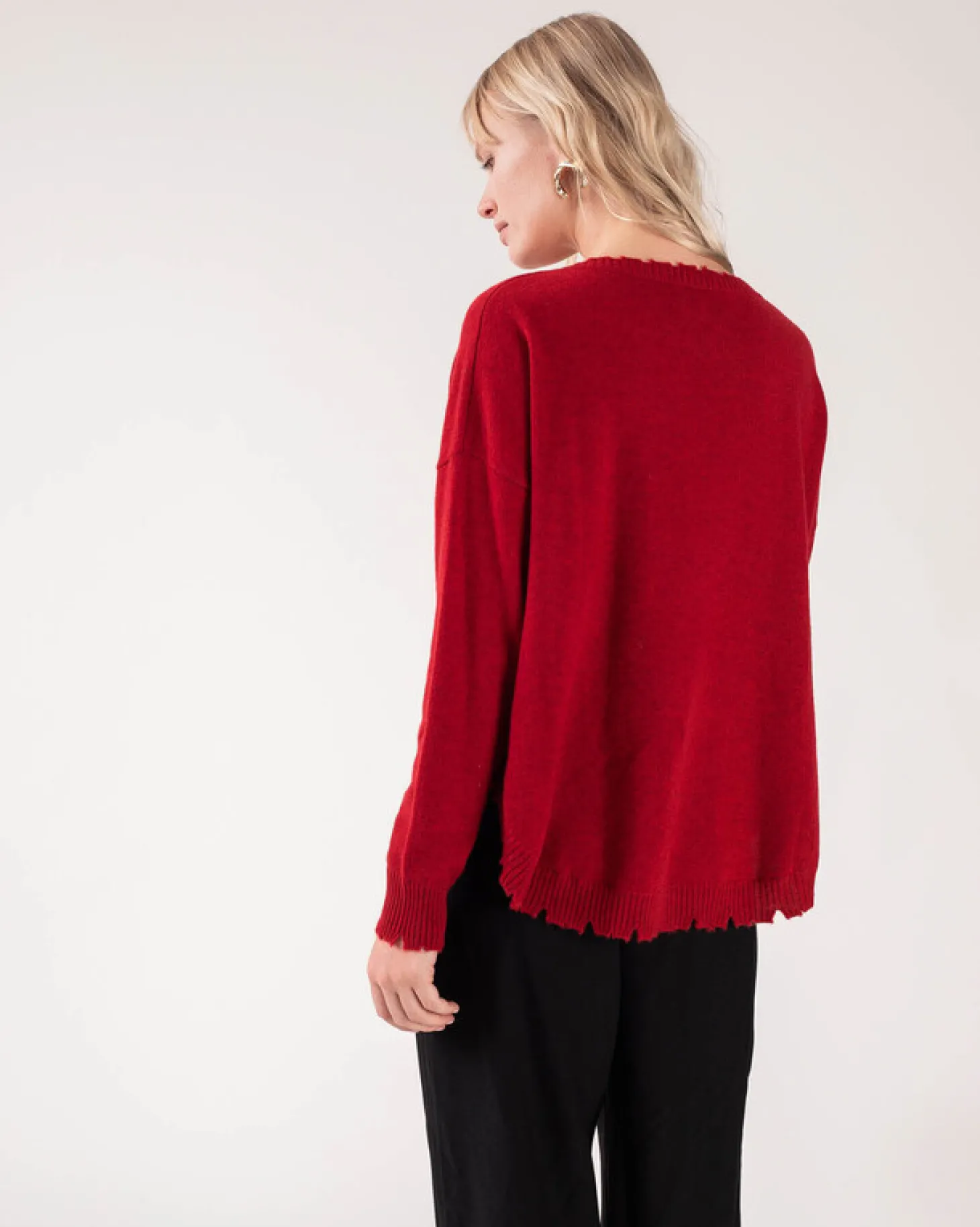 Pull Cachemire Col Rond Liquette