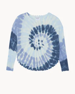 Pull Cachemire Col Rond Liquette Tie & Dye