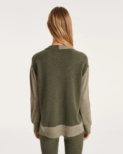 Pull Cachemire Col Rond Manches Longues