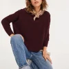 Pull Cachemire Col Rond Oversize Femme