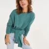 Pull Cachemire Col Rond Oversize Femme