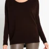 Pull Cachemire Col Rond Oversize