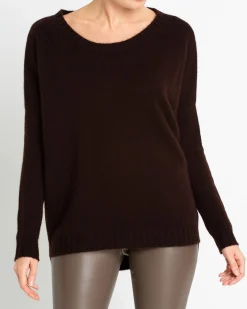 Pull Cachemire Col Rond Oversize