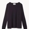 Pull Cachemire Col Rond Oversize Femme