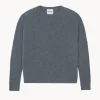 Pull Cachemire Col Rond Oversize Femme