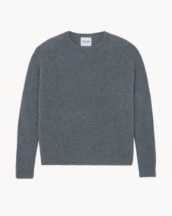 Pull Cachemire Col Rond Oversize Femme