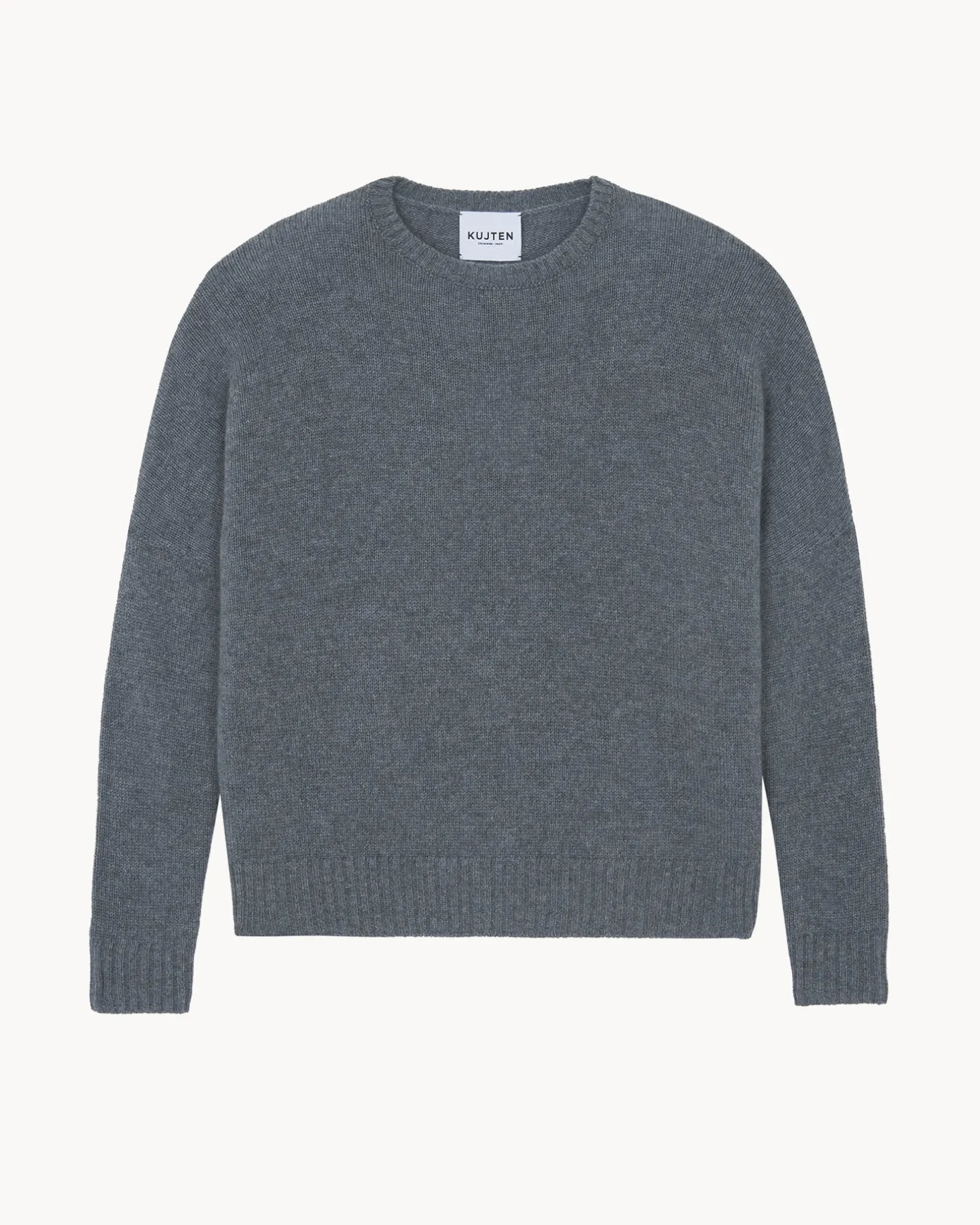 Pull Cachemire Col Rond Oversize Femme