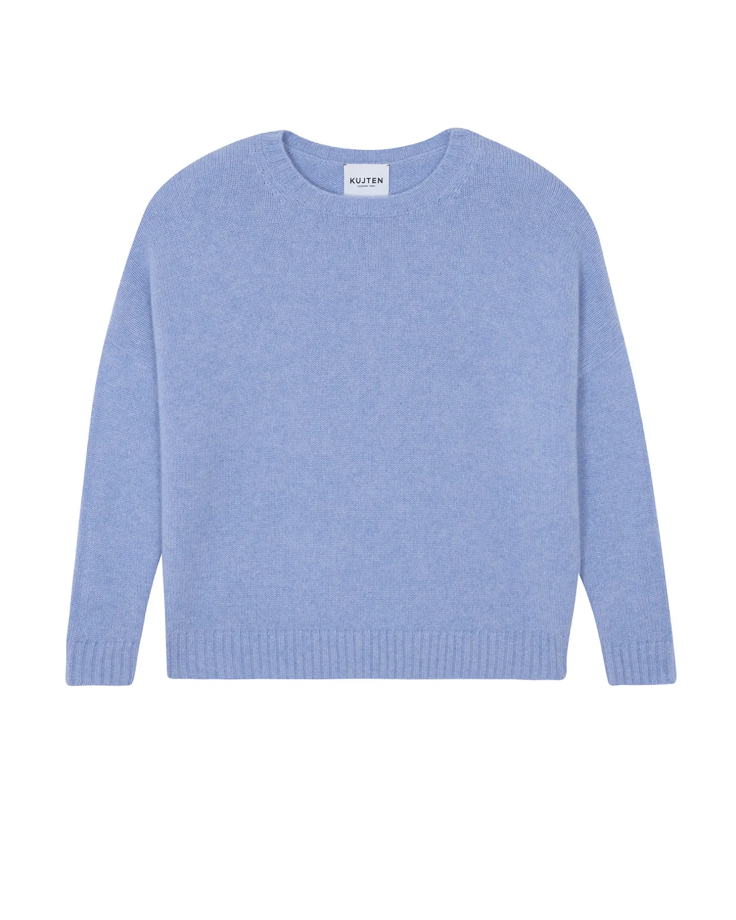 Pull Cachemire Col Rond Oversize Femme, 6 Fils